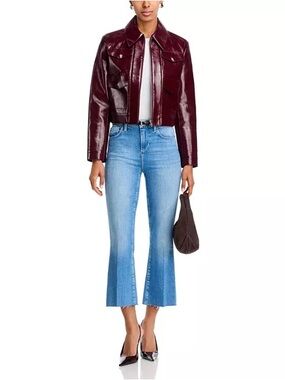 L'AGENCE Kendra High Rise Crop Flare Jeans 31